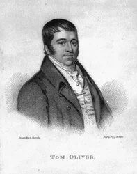 Tom Oliver (engraved by Percy Roberts)